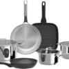 Berghoff Helix Cookware Set Silver Grey UAE
