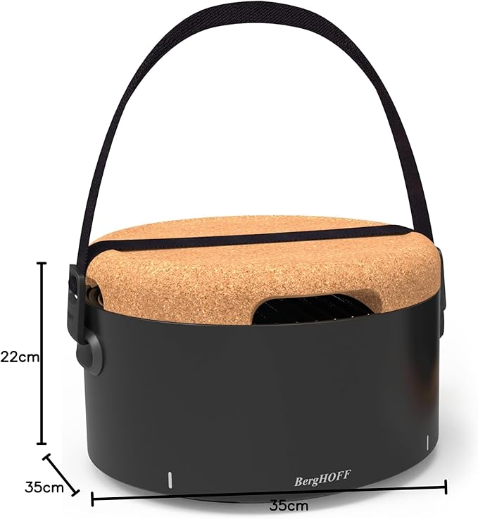 Berghoff Portable Charcoal Grill Berghoff Portable Charcoal Grill