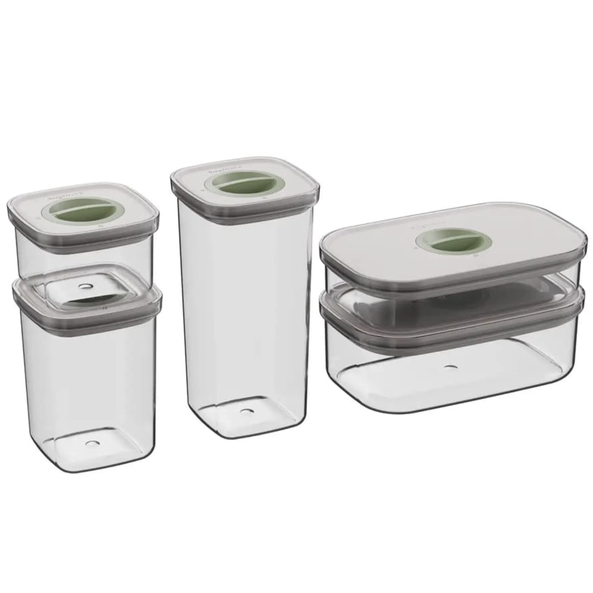 BergHOFF LEO Smart Seal Food Container Set 5-piece multicolor airtight UAE BergHOFF LEO Smart Seal Food Container Set 5-piece multicolor airtight UAE