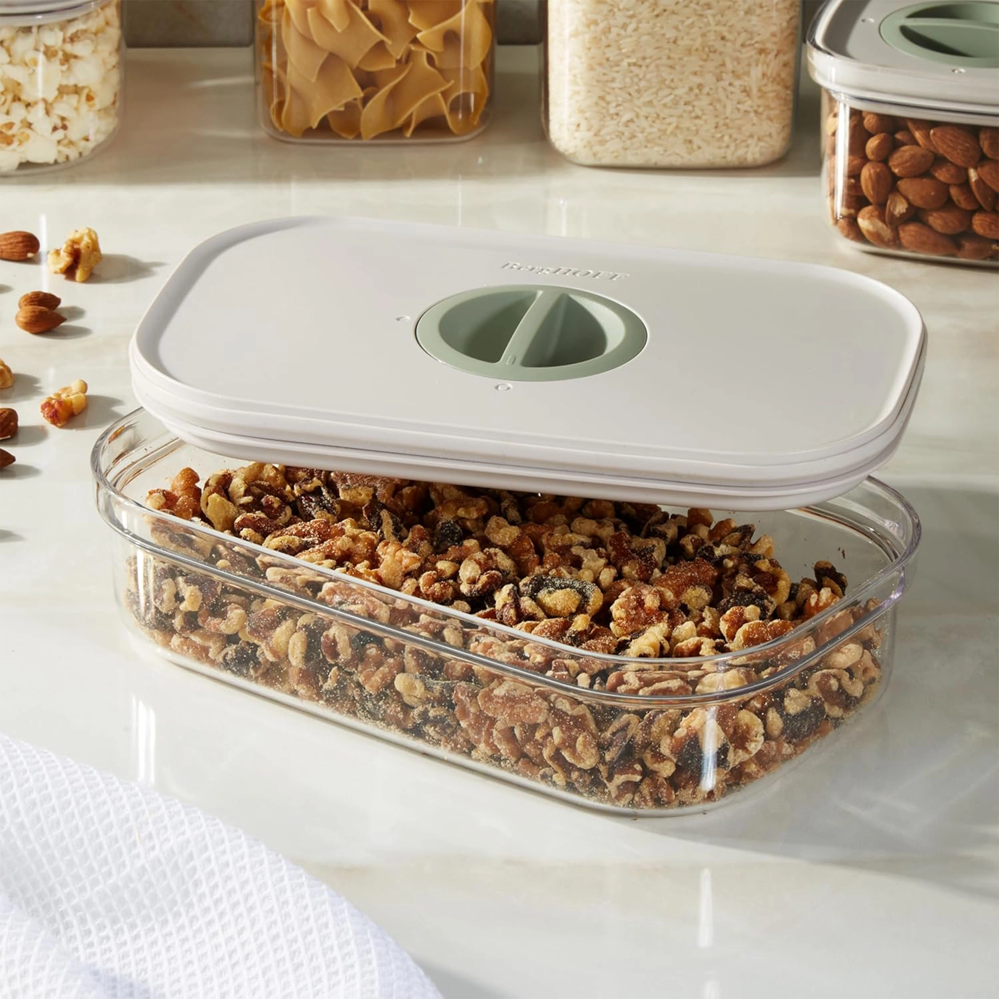 BergHOFF LEO Smart Seal Food Container Set 5-piece multicolor airtight UAE BergHOFF LEO Smart Seal Food Container Set 5-piece multicolor airtight UAE