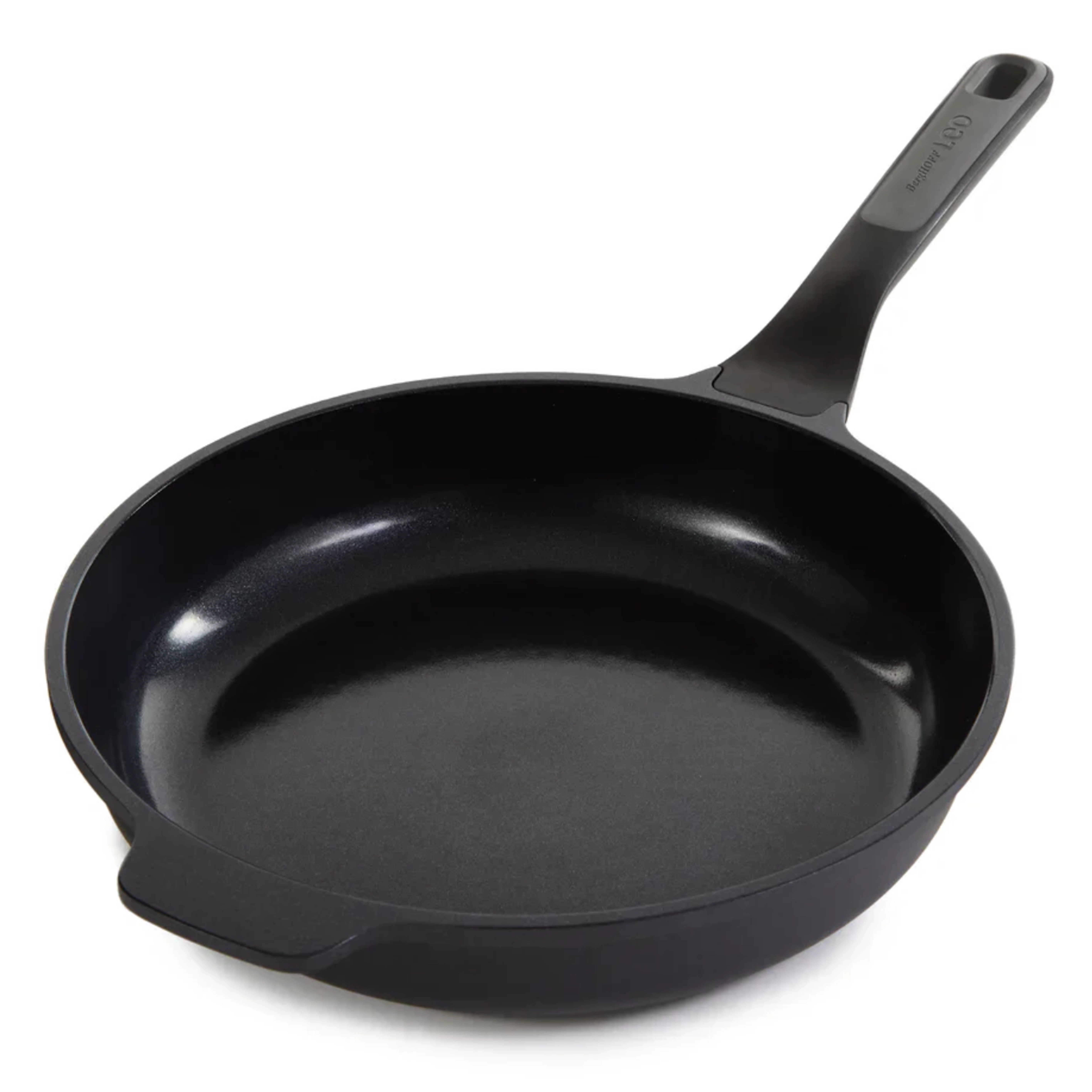 Berghoff Leo Stone Cast Aluminium Wok Pan 28cm black glass lid UAE Berghoff Leo Stone Cast Aluminium Wok Pan 28cm black glass lid UAE