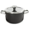 BergHOFF Leo Graphite Ceramic Stockpot 8 inch gray glass lid UAE