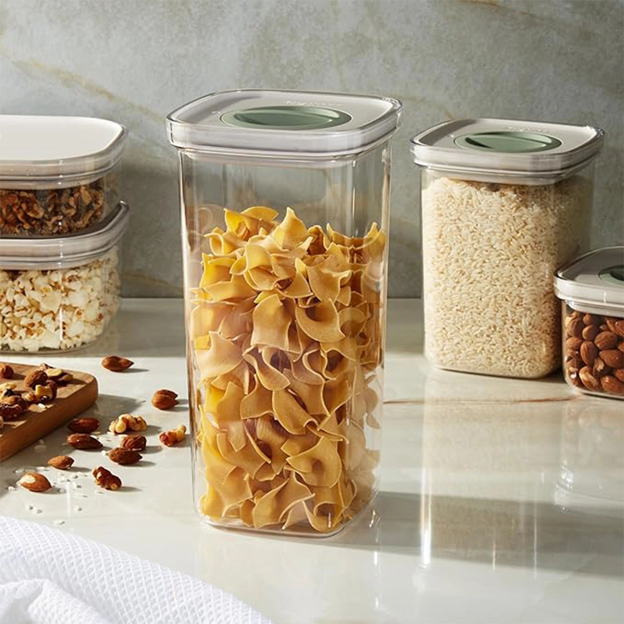 BergHOFF LEO Smart Seal Food Container Set 5-piece multicolor airtight UAE BergHOFF LEO Smart Seal Food Container Set 5-piece multicolor airtight UAE