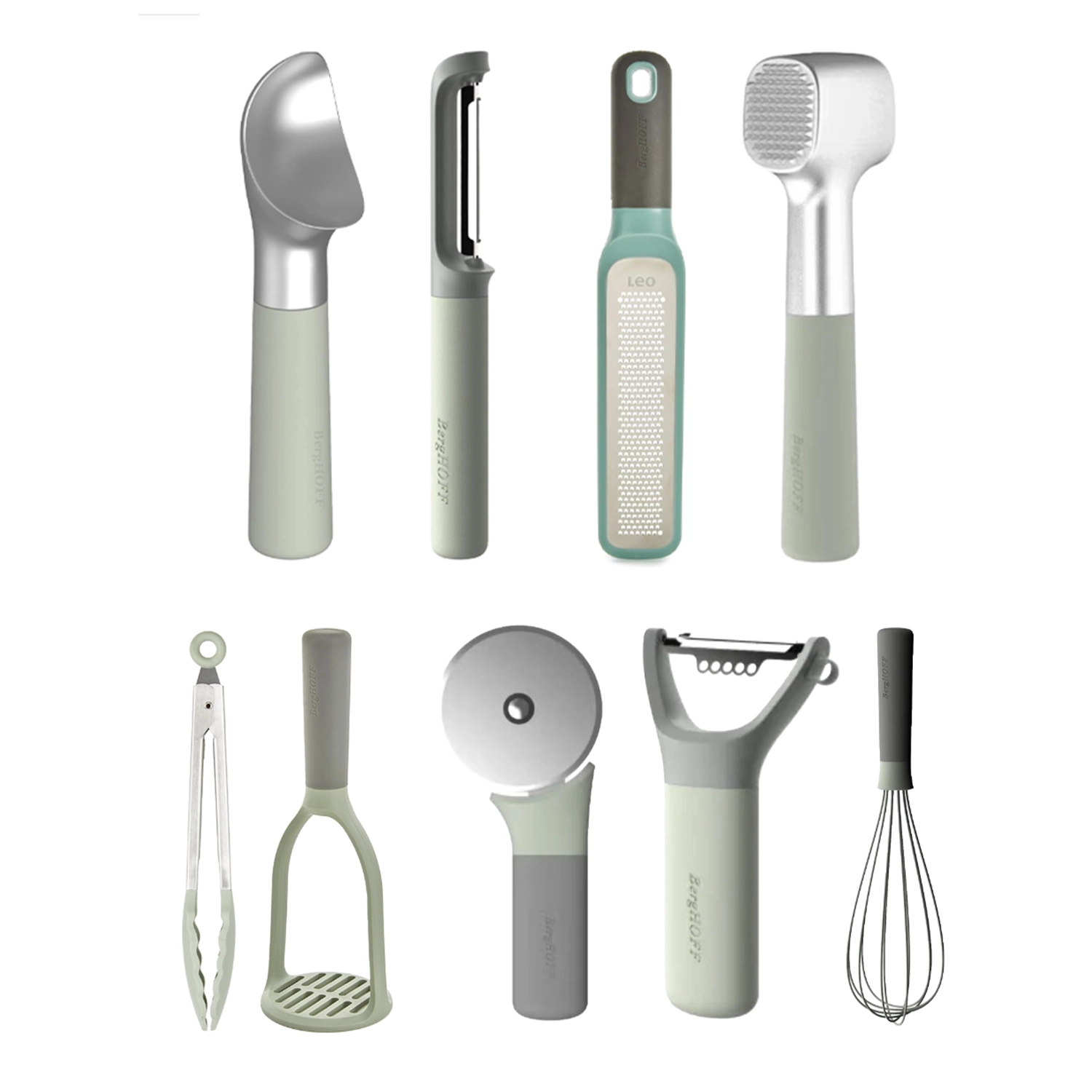 بيرجهوف بالانس ليو 9 قطع berghoff leo 9 piece kitchen utensil set in uae