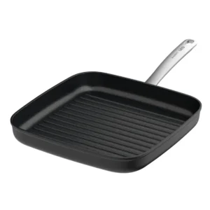BergHOFF Leo Graphite Nonstick Grill Pan 28cm, CeraGreen PFAS-Free, Recycled Aluminium