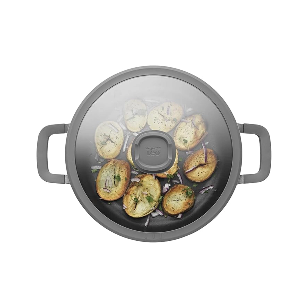 Berghoff Leo Stone Saute Pan 28cm 5Qt with Glass Lid 3 Berghoff Leo Stone Saute Pan 28cm 5Qt with Glass Lid 3